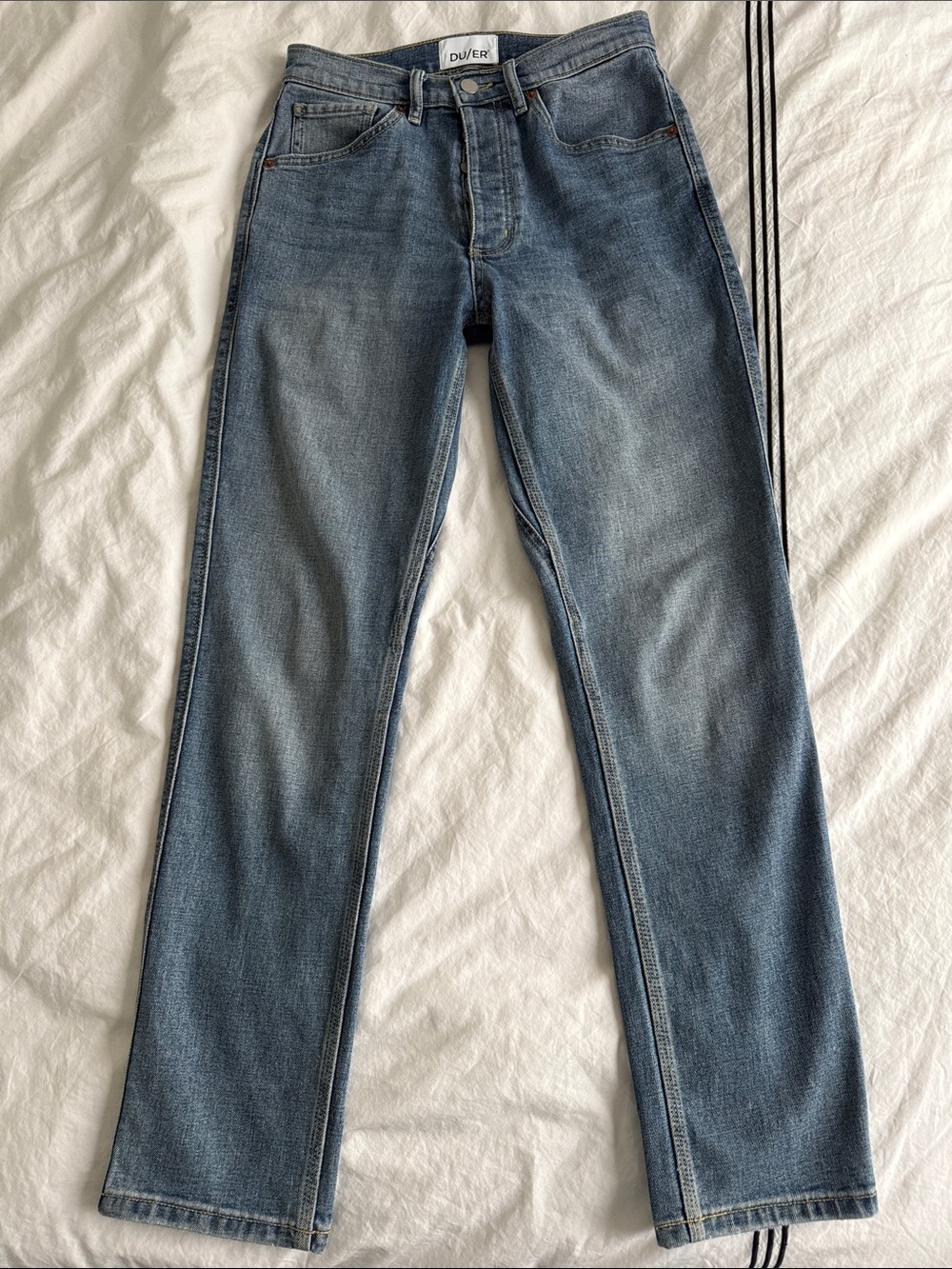 DU/ER Women’s Performance Straight Jeans 26